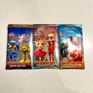 Italian Brainrot Trading Cards - 8 cards per pack (3 packs total)